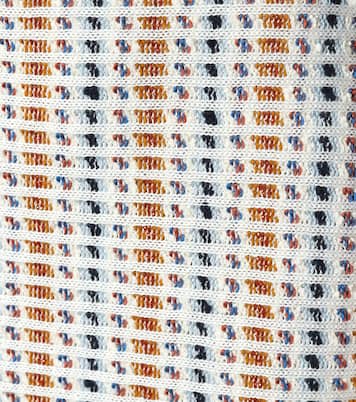 Minirock Hollis aus Leinen und Baumwolle | Tory Burch