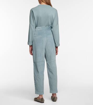 High-Rise-Hose aus Vord | Brunello Cucinelli