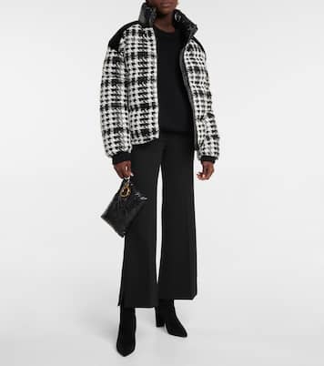 Erine checked puffer jacket | Moncler