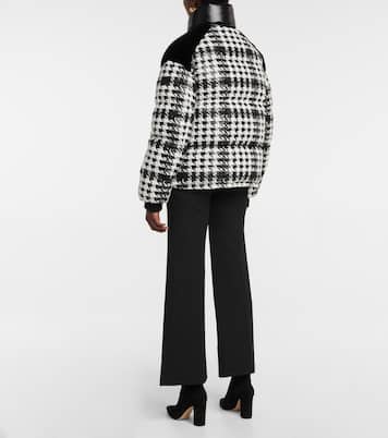 Erine checked puffer jacket | Moncler