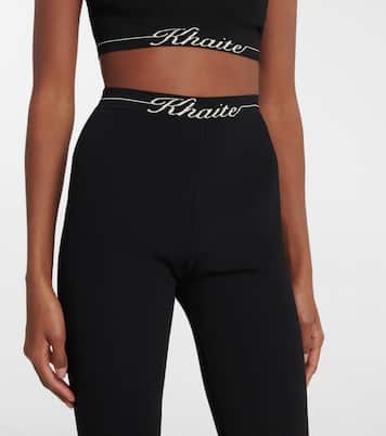 Cropped-Leggings Harden | Khaite