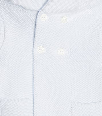 Baby knitted cotton coat | Tartine et Chocolat