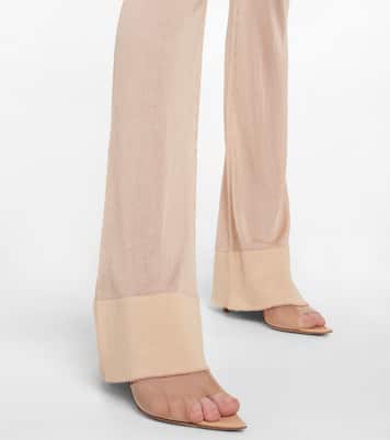 X Lotta Volkova High-Rise-Schlaghose | Jean Paul Gaultier