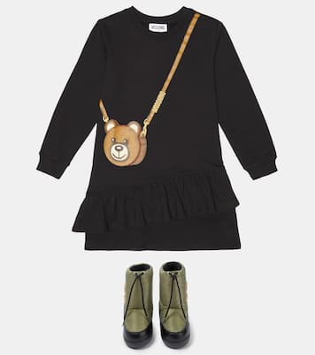 Appliqué ski boots | Moschino Kids