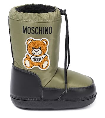 Appliqué ski boots | Moschino Kids