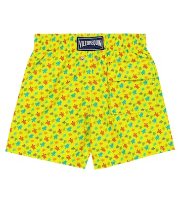 Jim printed twill swim trunks | Vilebrequin Kids