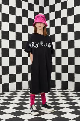 Robe t-shirt en coton à logo | MM6 Maison Margiela Kids