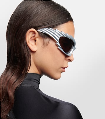 Gafas de sol ovaladas Spike | Balenciaga