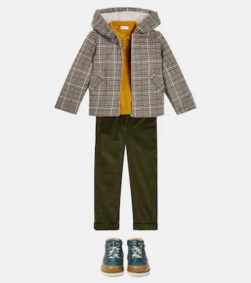 Olfo checked jacket | La Coqueta