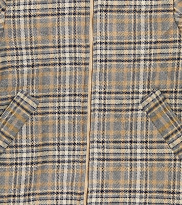 Olfo checked jacket | La Coqueta