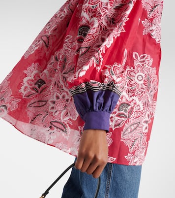 Bedruckte Bluse aus Baumwolle und Seide | Etro