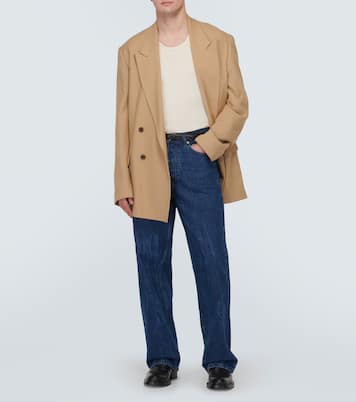 Marmorierte weite Jeans | Dries Van Noten