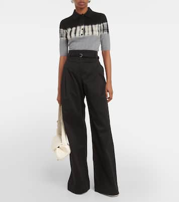 White Label Louisa wool polo shirt | Proenza Schouler