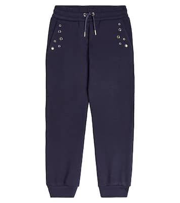 Cotton jersey sweatpants | Chloé Kids