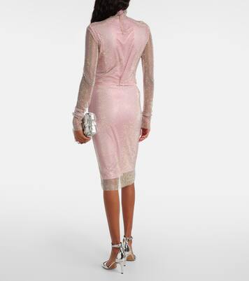 Fishnet embellished midi skirt | Sportmax