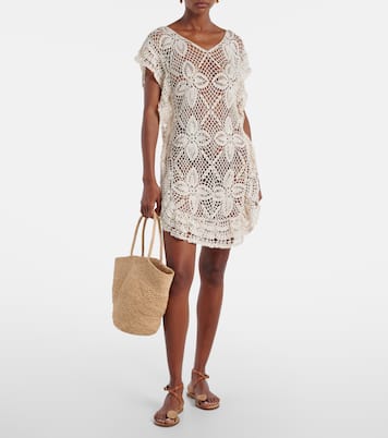 Minikleid aus Häkelstrick | Anna Kosturova