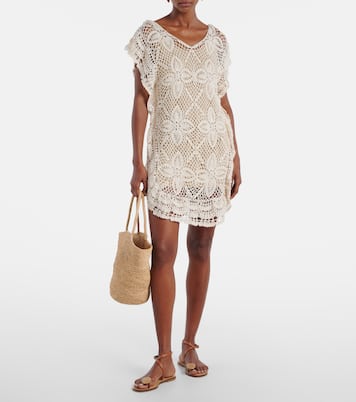 Minikleid aus Häkelstrick | Anna Kosturova