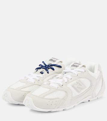 x New Balance 530 SL suede sneakers | Miu Miu
