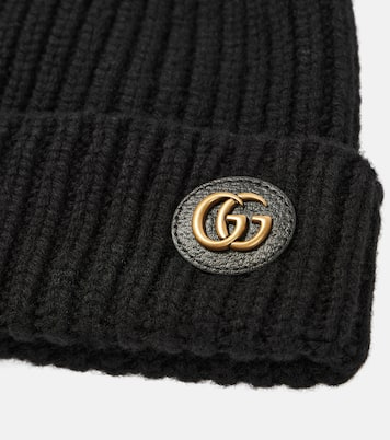Double G wool and cashmere beanie | Gucci