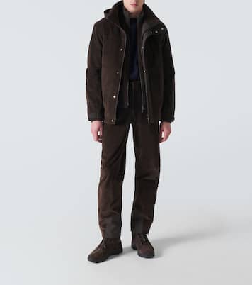 Cashmere and cotton corduroy ski salopettes | Zegna
