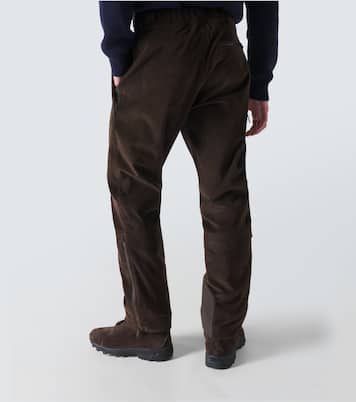 Cashmere and cotton corduroy ski salopettes | Zegna