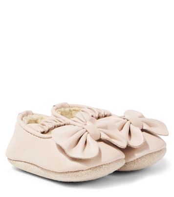 Baby Neni bow-detail ballet flats | Donsje