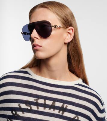 CD Chain M2U mask sunglasses | Dior Eyewear