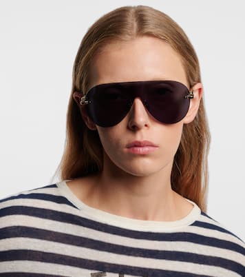 CD Chain M2U mask sunglasses | Dior Eyewear