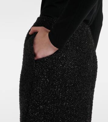 Corinna lamé pencil skirt | The Row