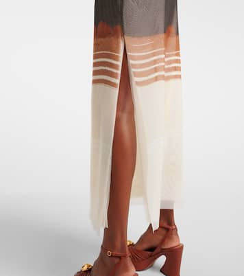 Falda larga Breeze Bandeau a rayas | SIR