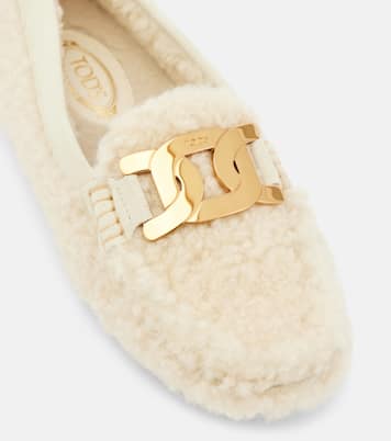 Mokassins Gommino Kate aus Shearling | Tod's