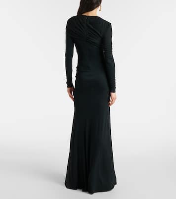 Draped jersey gown | Carolina Herrera