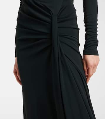 Draped jersey gown | Carolina Herrera