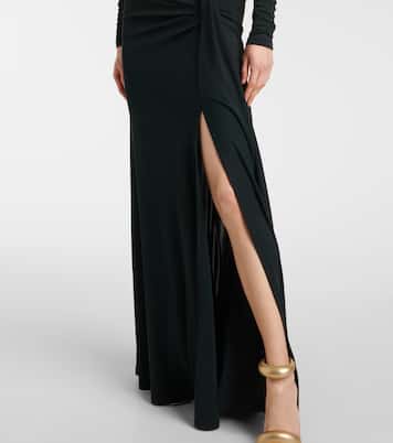 Draped jersey gown | Carolina Herrera