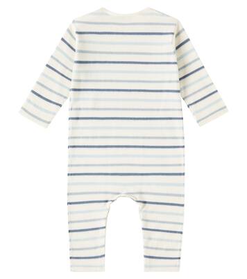 Baby - Tutina Carl in cotone a righe | Bonpoint