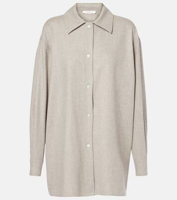 Komako wool and cashmere shirt | The Row