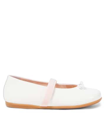 Bailarinas de piel | Dolce&Gabbana Kids