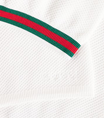Bermuda in cotone con stampa | Gucci Kids