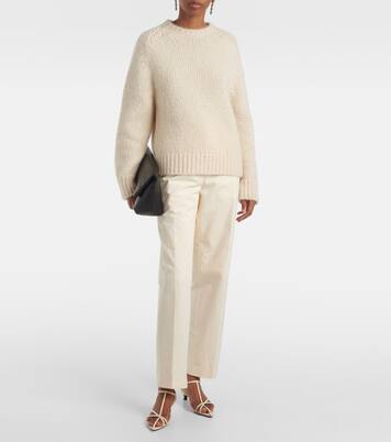 Gerade Cropped-Hose aus Baumwolle | Jil Sander