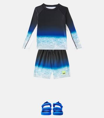 Printed swim trunks | Molo