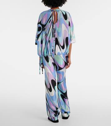 Top Iride aus Seide | Pucci