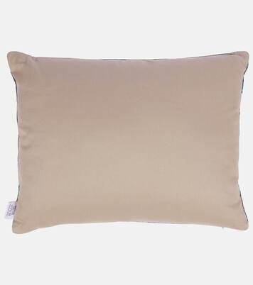 Silk velvet cushion | Les-Ottomans