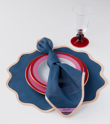 Lot de 2 sets de table Cloud en lin | La DoubleJ