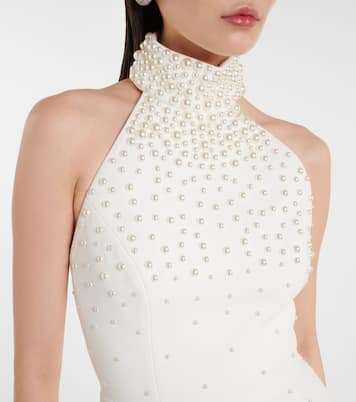 Robe de mariée longue La Peregrina en crêpe | Rebecca Vallance