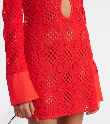 Robe Rayure en crochet de coton | SIR