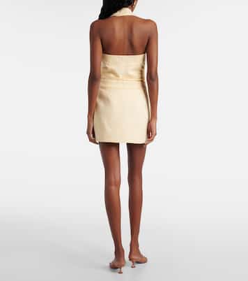 Jerry linen wrap skirt | SIR