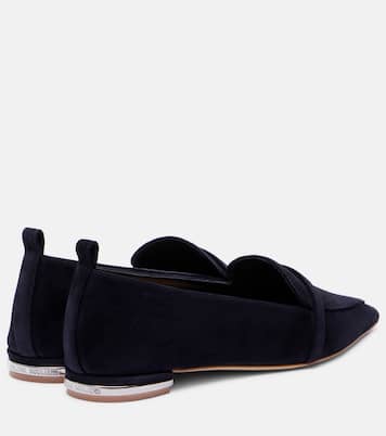 Loafers Dora 10 aus Veloursleder | Malone Souliers