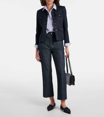 Loafers Dora 10 aus Veloursleder | Malone Souliers