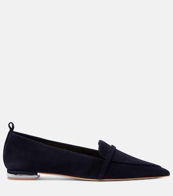 Loafers Dora 10 aus Veloursleder | Malone Souliers