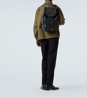 Funky embellished leather backpack | Christian Louboutin